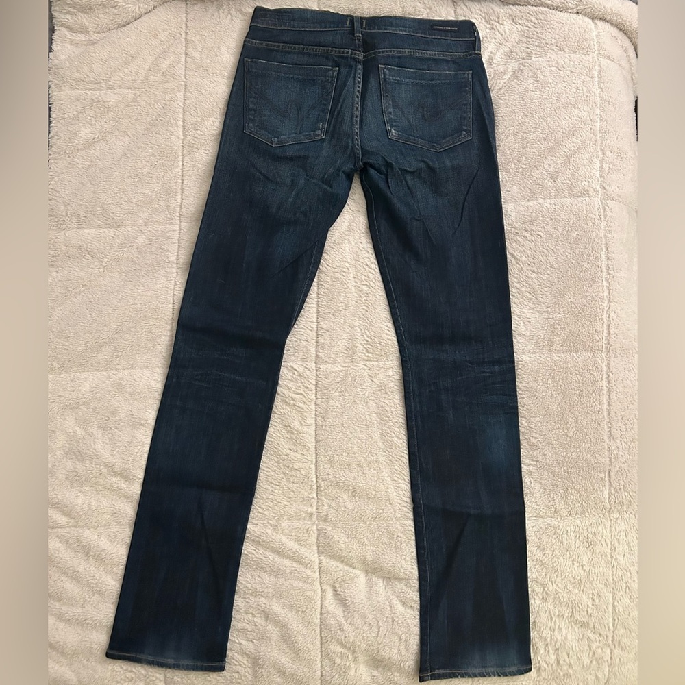Citizens of Humanity Ava low rise straight leg denim jeans size 30